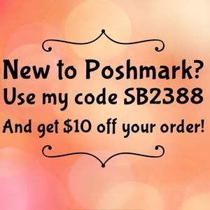 New to Poshmark?! Use code SB2388 for $10 off your first purchase!